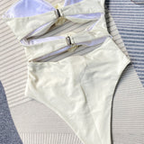 Isla Rose Cut-Out Badeanzug