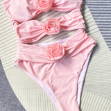 Isla Rose Cut-Out Badeanzug