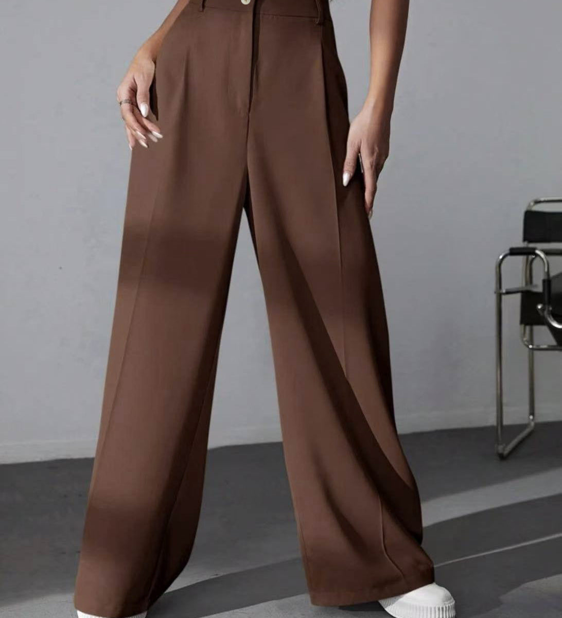 Arden Flow Tailored Wide-Leg Hose