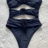 Isla Rose Cut-Out Badeanzug