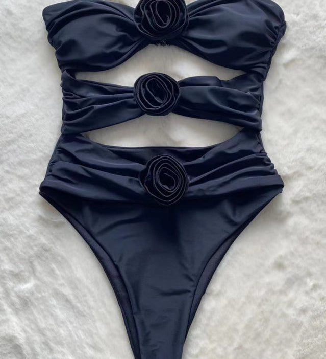 Isla Rose Cut-Out Badeanzug
