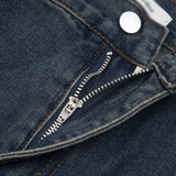 Rebel Shred Contrast Fringe Jeans