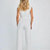 Sculpted Muse Tailored Jumpsuit