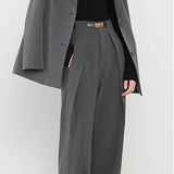 Marlo Tailored Wide Leg Trousers
