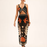 Palm Cove Sheer Überwurf Skirt And Swim Suit