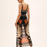 Palm Cove Sheer Überwurf Skirt And Swim Suit