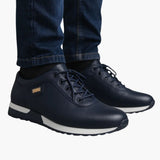 Men's low design lace-up baskets
