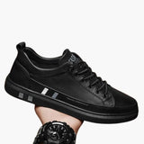 Men's lace-up baskets with flat sole