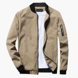 Men's bomber Jacke with pocket on the sleeve