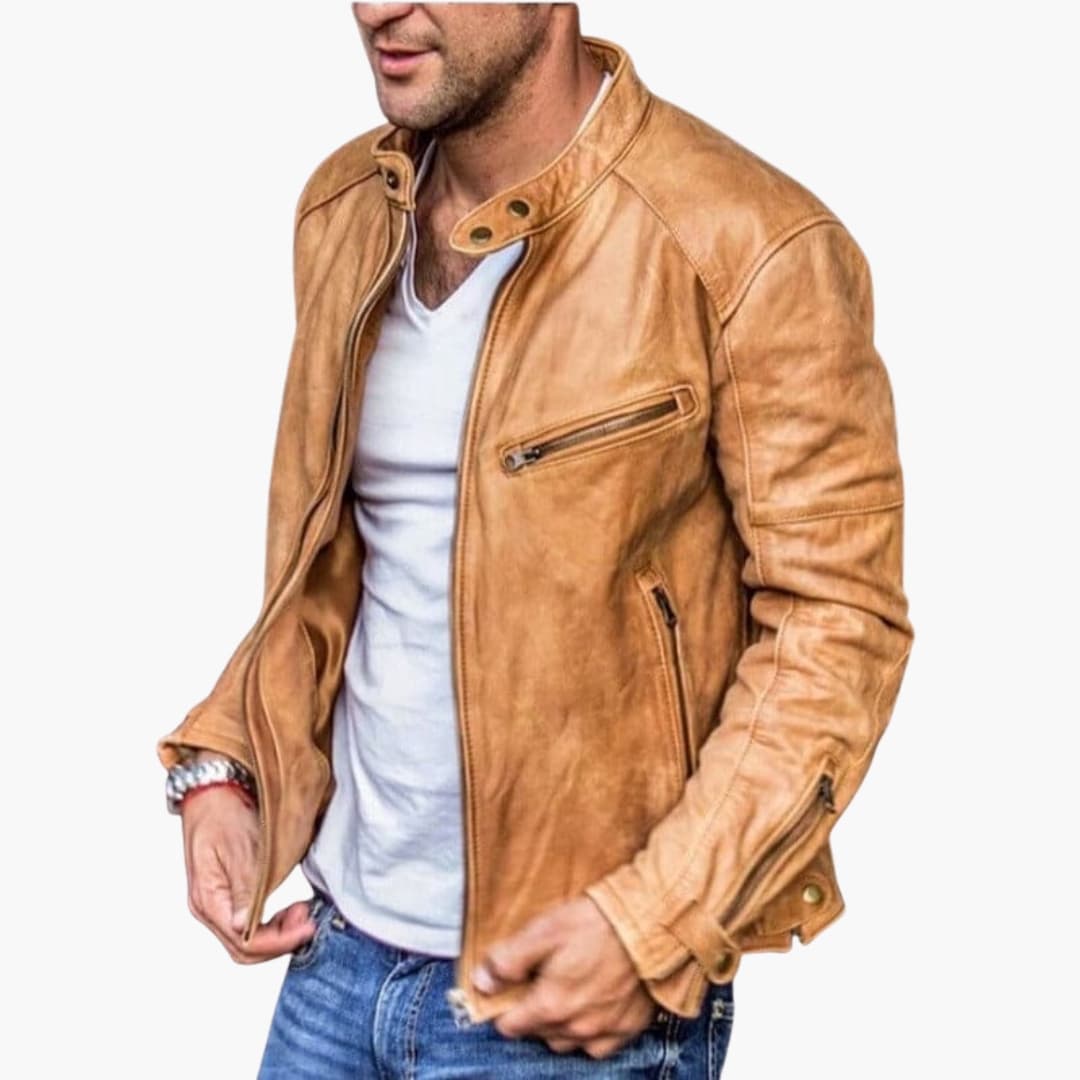 Men's Jacke with zip closure