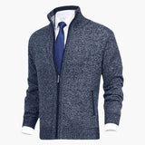 Men's Jacke with stand-up collar