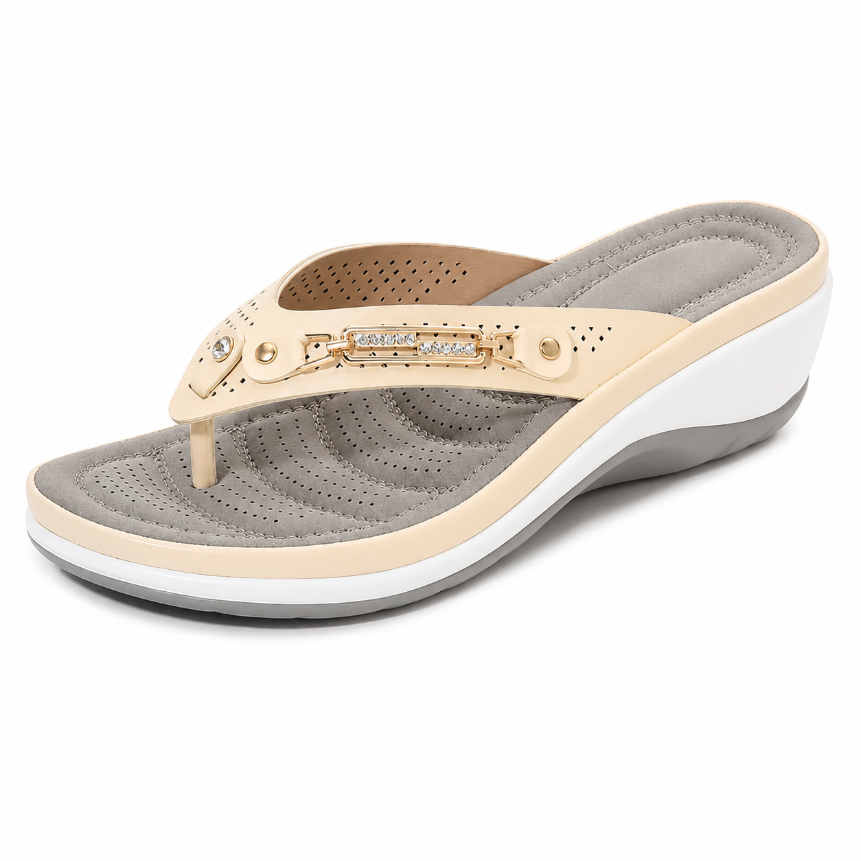 Charlotte - Gepolsterte Sandalen