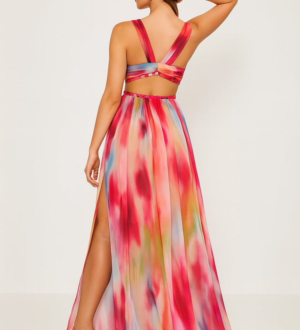 Freya™ - Painted Maxi Kleid
