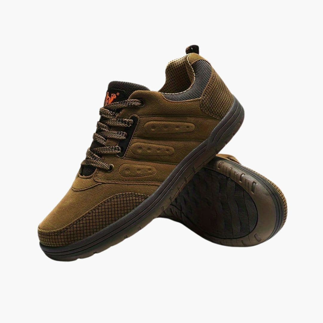 Men's Hiking Shoes with Laces and Textured Sole