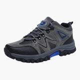 Men's Hiking Shoes with Laces and Reinforced Toe