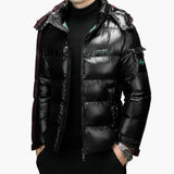 Men's Down Jacke with Removable Hood