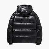 Men's down Jacke with zip closure