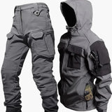 Men's outdoor set with zip-up Jacke and straight Hose
