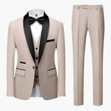 Men's tuxedo set with shawl collar Jacke and vest