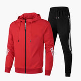 Men's tracksuit set with hooded Jacke