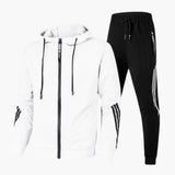 Men's tracksuit set with hooded Jacke