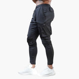 Men's joggers with zips and five pockets