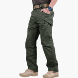 Men's Cargo Hose with Multi-Pockets and Adjustable Belt