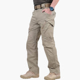 Men's Cargo Hose with Multi-Pockets and Adjustable Belt