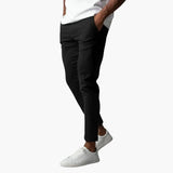 Men's chino Hose with button closure