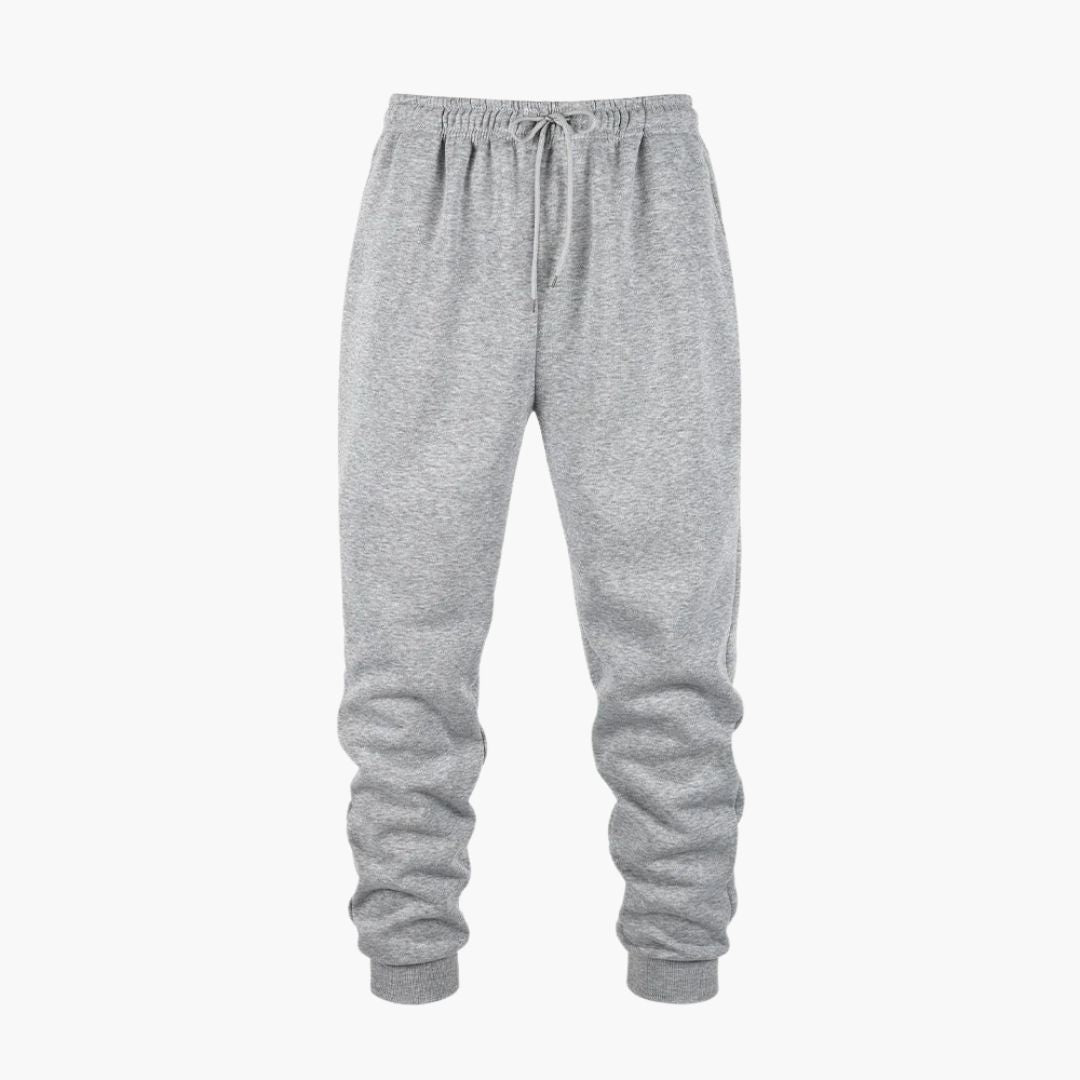 Men's jogger Hose with ribbed ankles