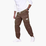 Men's ribbed surface Hose with multiple pockets