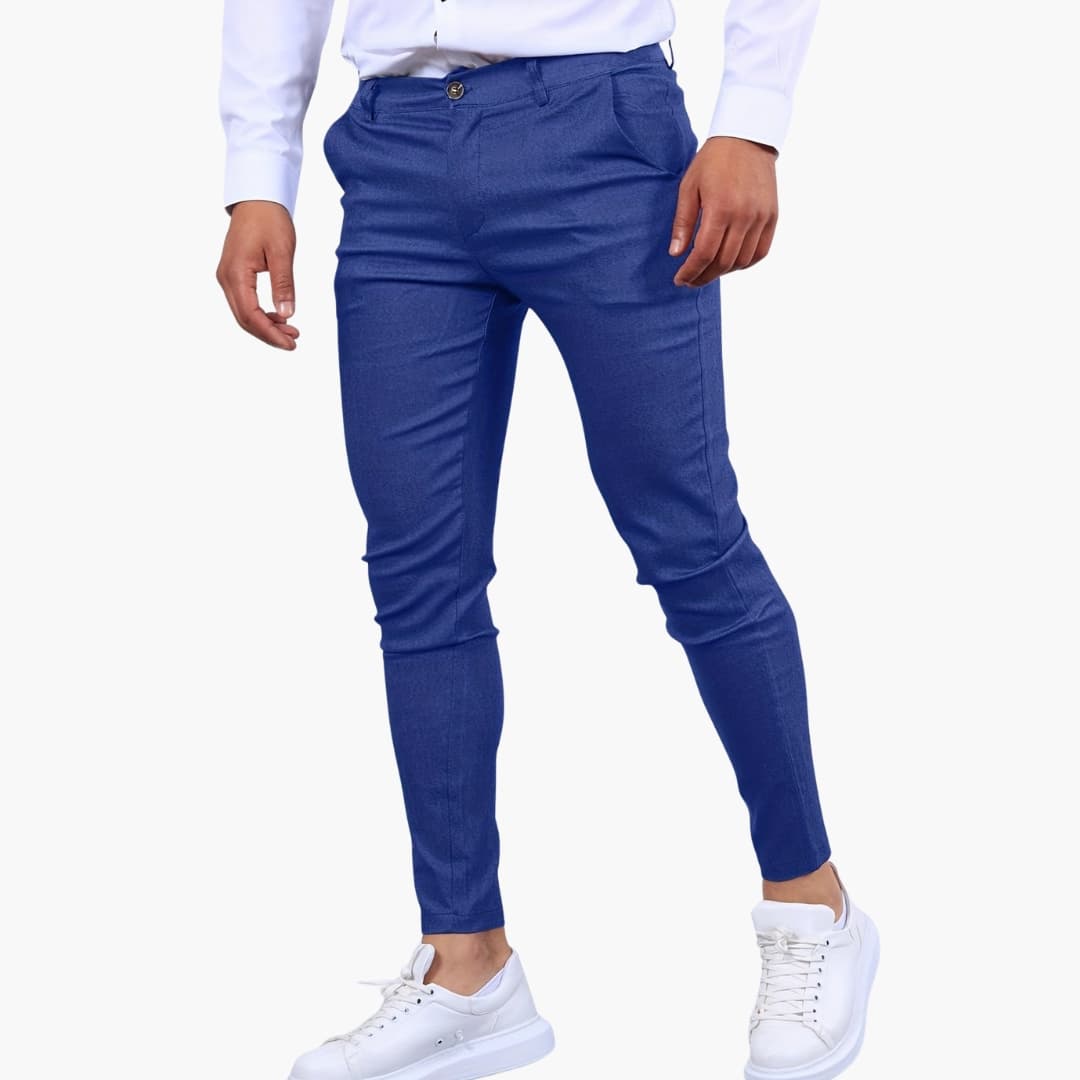 Slim men's Hose with side pockets