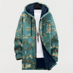 Mariana | Strickjacke mit kunstvollem Blumenmuster