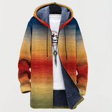 Margarida | Strickjacke mit Sonnenuntergangs-Farbverlauf