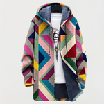 Sofia | Strickjacke mit geometrischem Muster