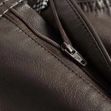 Monroe Faux Leather Wide Leg Hose