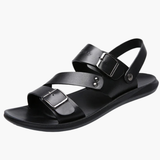 Men's Sandalen with adjustable strap and crossed strap design
