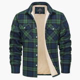 Men's checked overshirt Jacke