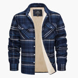 Men's checked overshirt Jacke