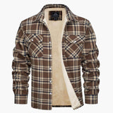 Men's checked overshirt Jacke