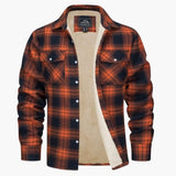 Men's checked overshirt Jacke