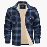 Men's checked overshirt Jacke