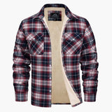 Men's checked overshirt Jacke