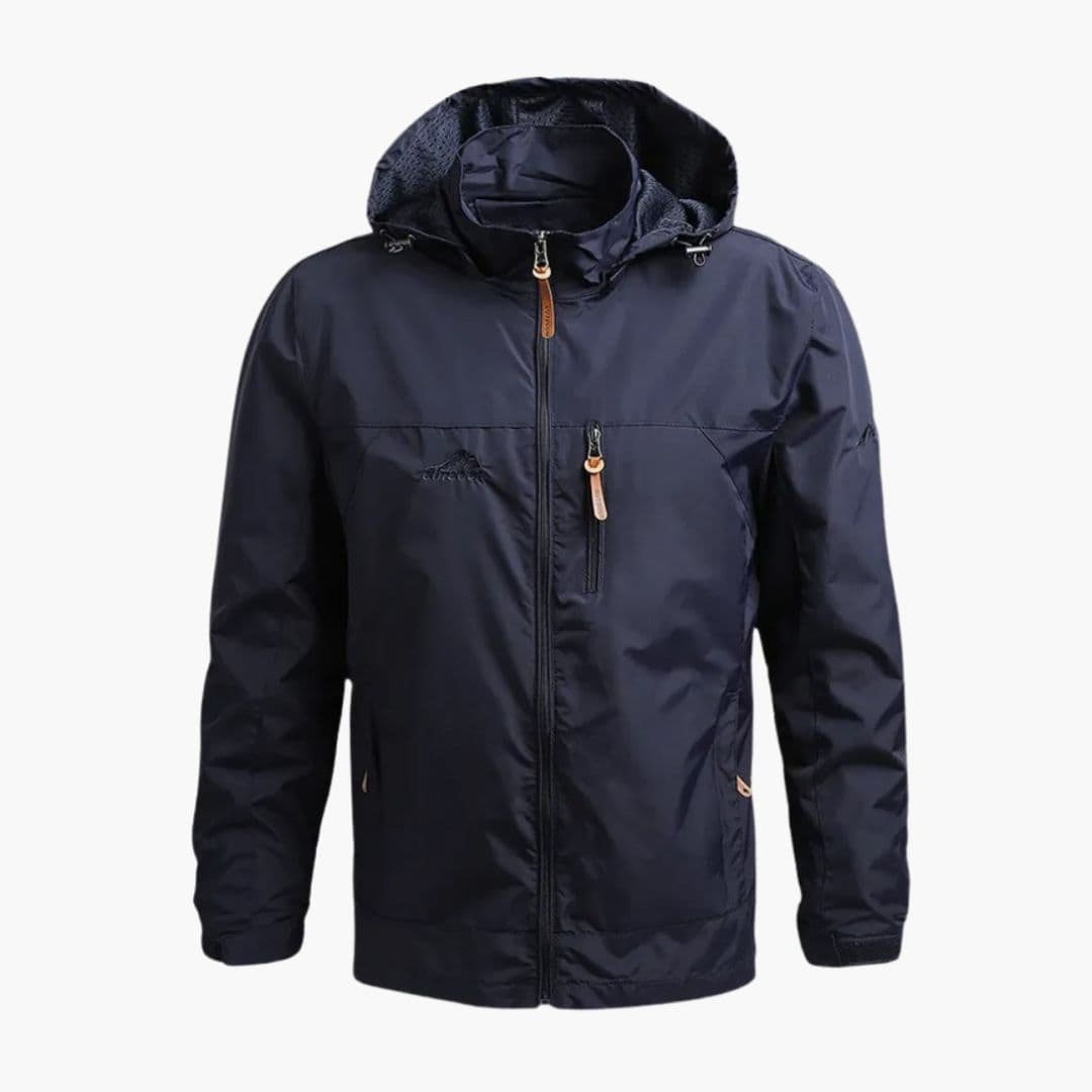 Men's Jacke with Adjustable Hood