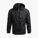 Men's Jacke with Adjustable Hood