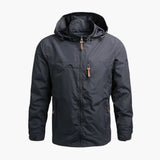 Men's Jacke with Adjustable Hood