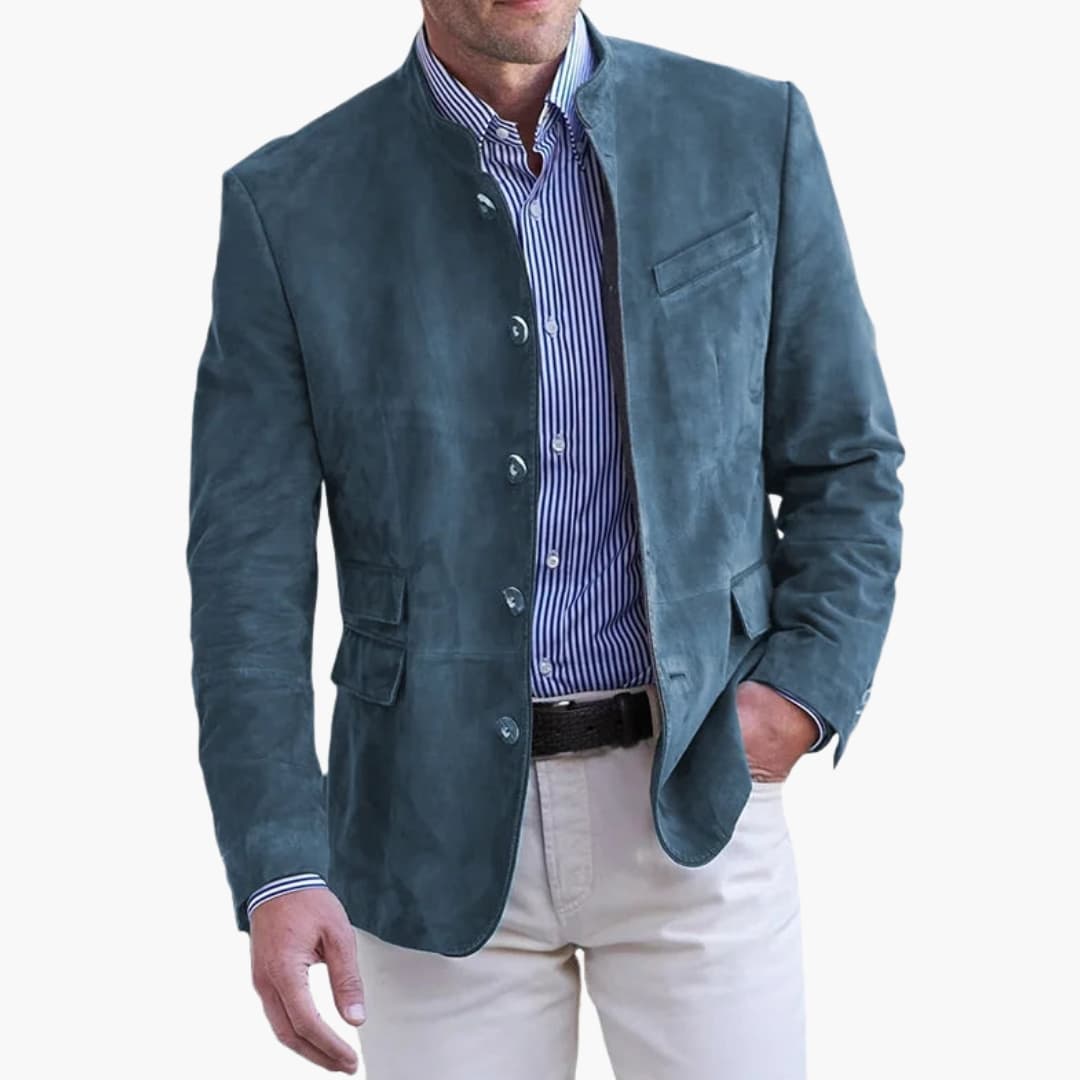Men's Jacke with Mao Collar