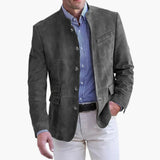 Men's Jacke with Mao Collar