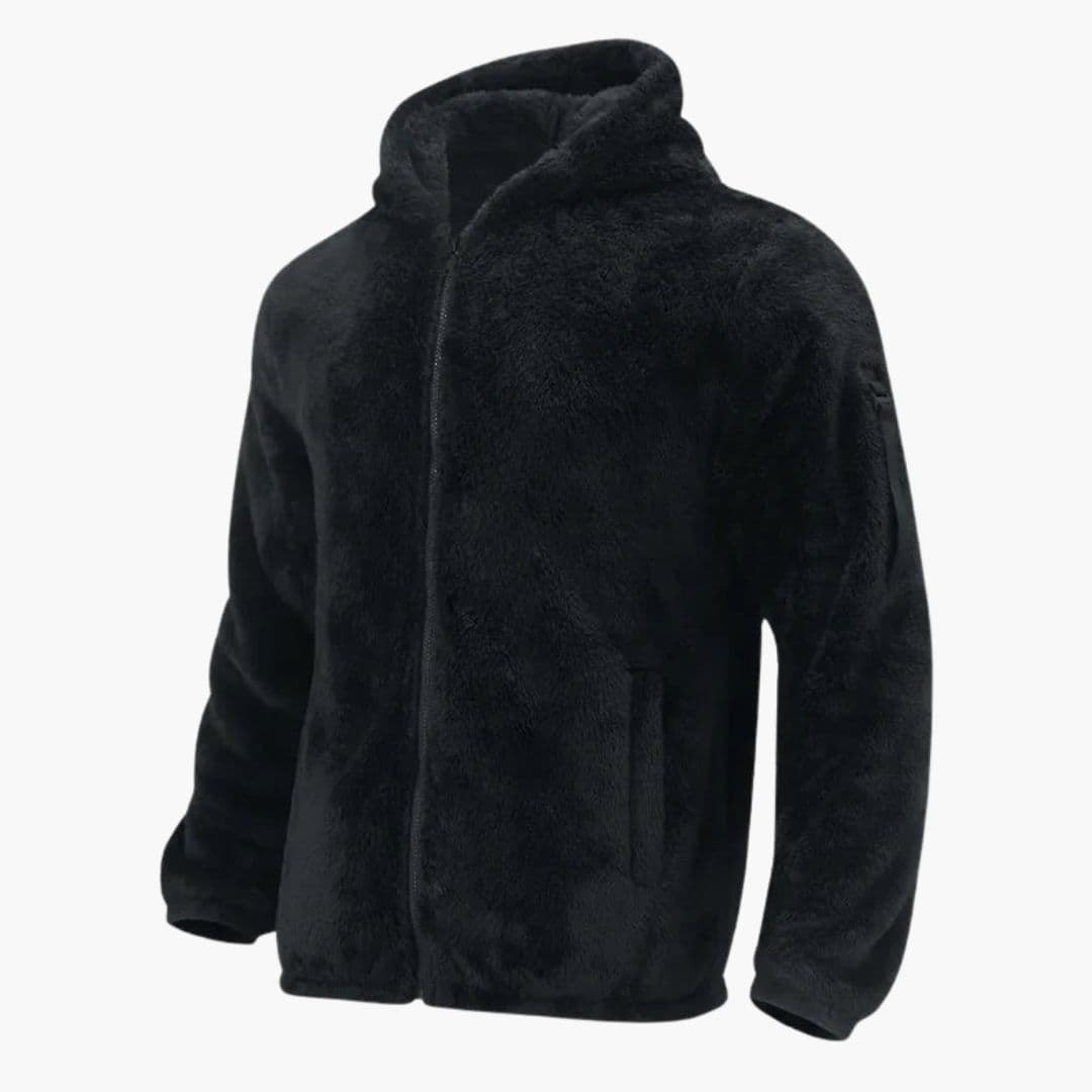 Men's hoodie Jacke with zipper closure