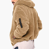 Men's hoodie Jacke with zipper closure